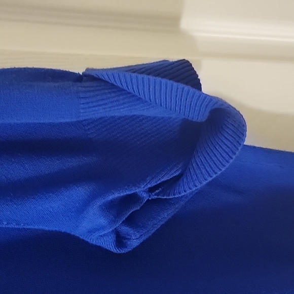 Blue Sweater Collar Shirt - Picture 4 of 8